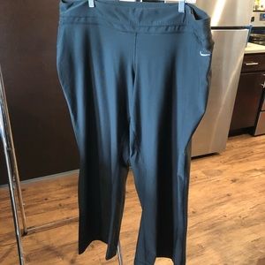 Nike dri-fit wide leg yoga pants 3x